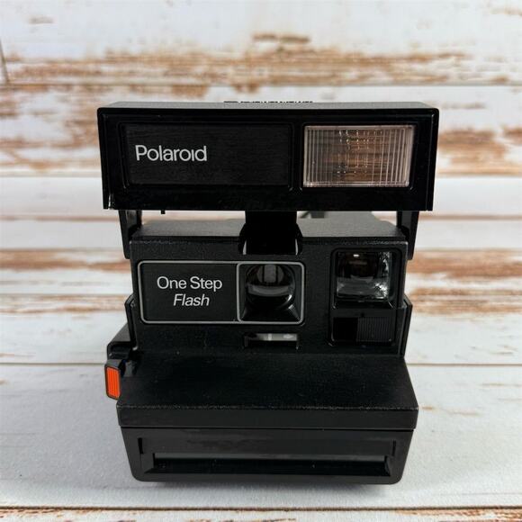 Polaroid Other - Vintage Polaroid One Step Flash Instant Camera Black